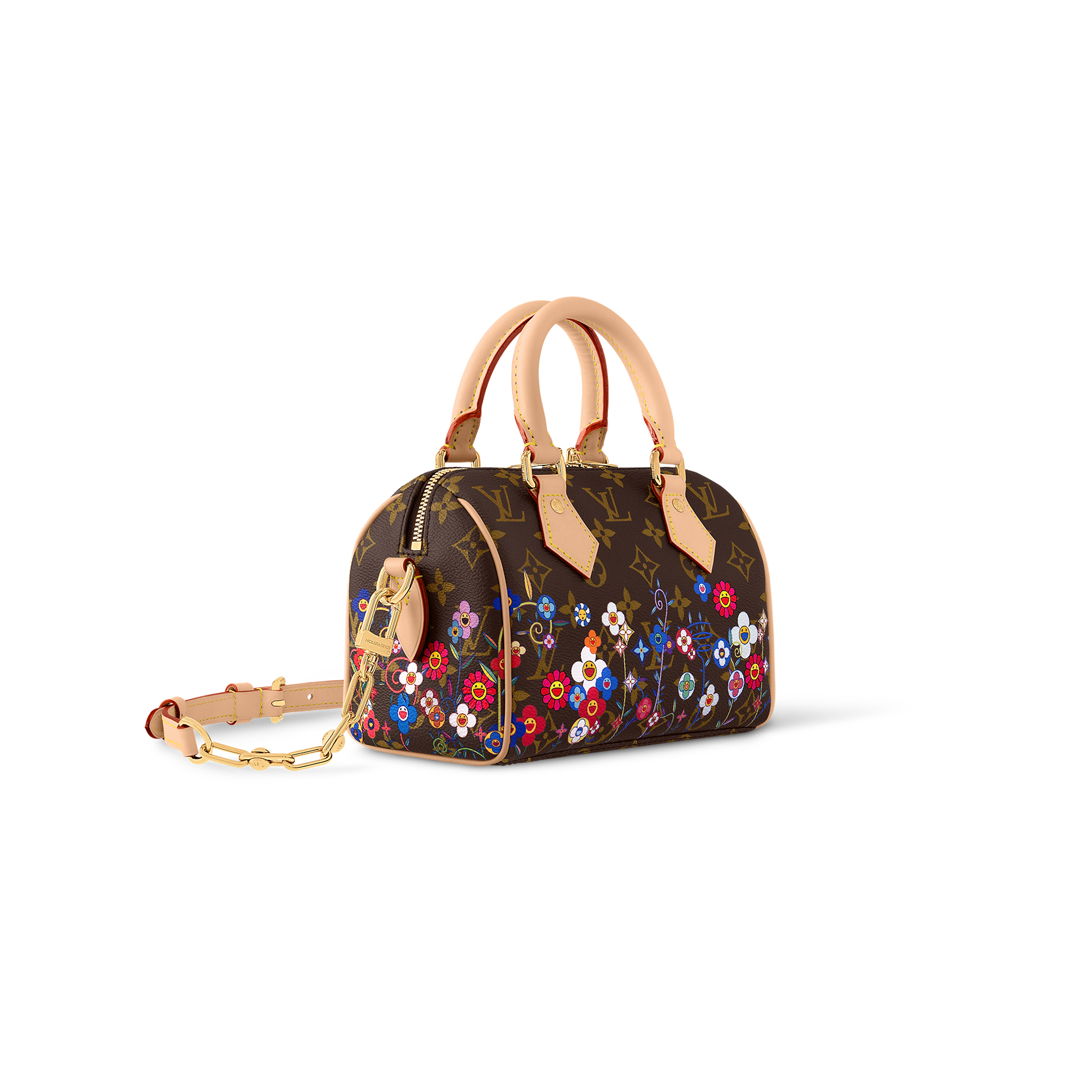 LOUIS VUITTON MURAKAMI LV X TM SPEEDY BANDOULIÈRE 20 M14175 (20.5*13.5*12cm) LOUIS VUITTON MURAKAMI LV X TM SPEEDY BANDOULIÈRE 20 M14175 (20.5*13.5*12cm)